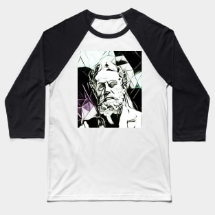 Xenophon Black And White Portrait | Xenophon Artwork 3 Baseball T-Shirt